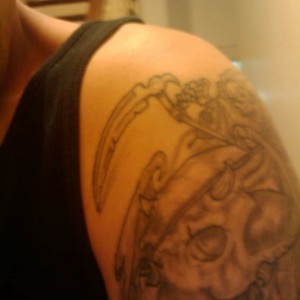 Tattoo on my left shoulder