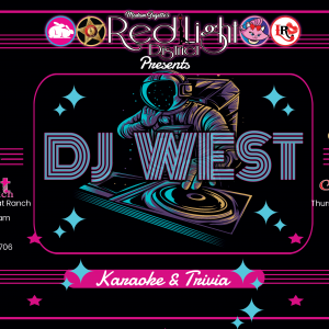 DJ West Flyer