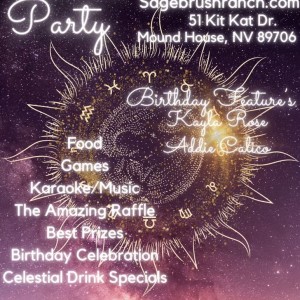 zodiac party SBR