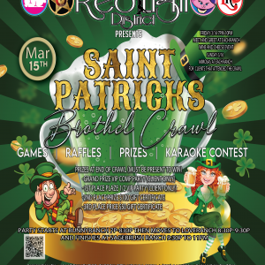 Saint Patrick's 2025 Flyer Vertical